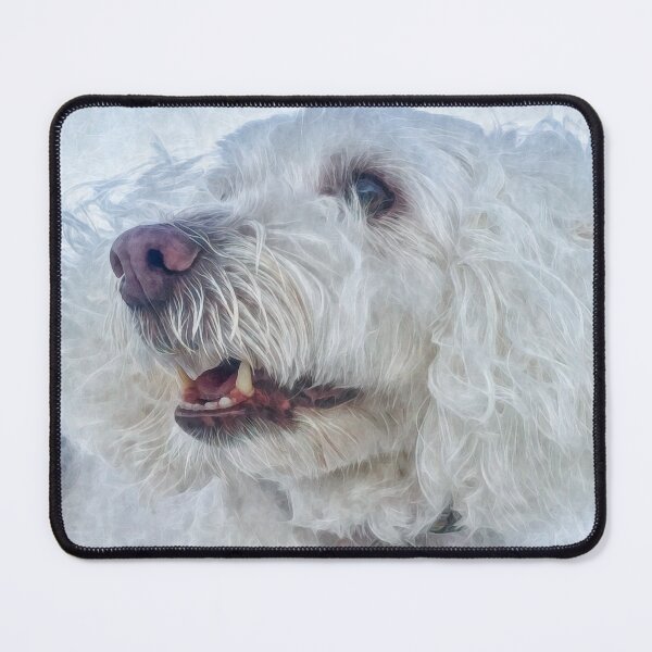 Item preview, White Labradoodle designed and sold by Debra Martz.