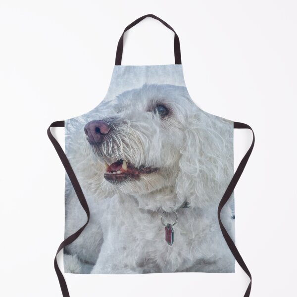 Item preview, White Labradoodle designed and sold by Debra Martz.