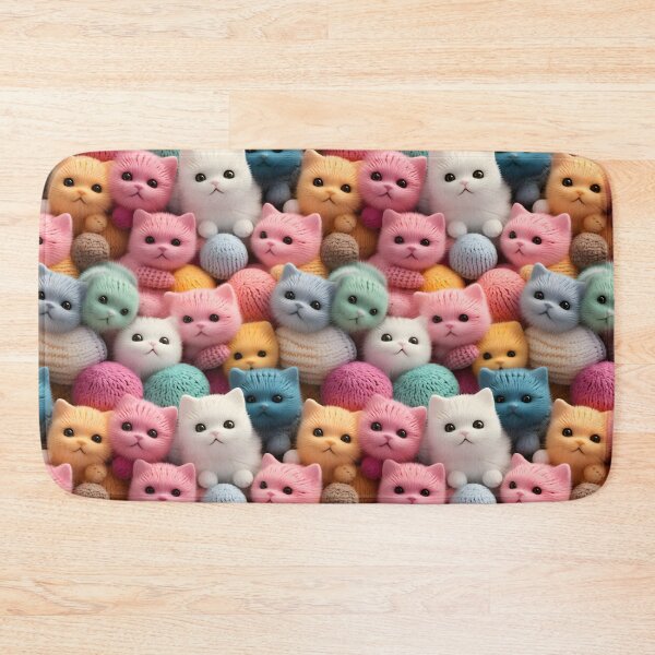 Item preview, Adorable Crocheted Baby Amigurumi Animals Seamless Pattern designed and sold by AlienSkinEyes.