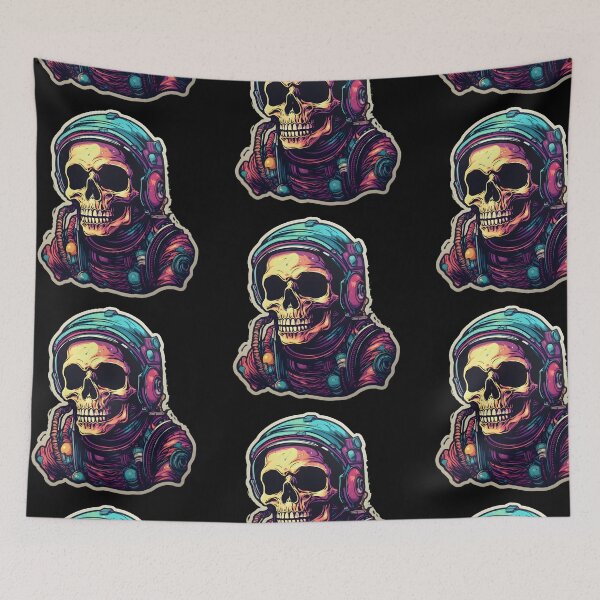 Item preview, skull astonaught designed and sold by HELISK.