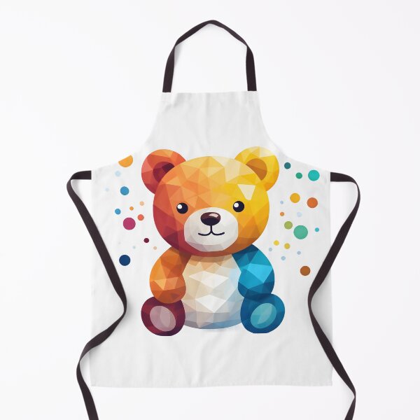 Item preview, rainbow bear cute art little bear art no.2 designed and sold by KAMESUN.