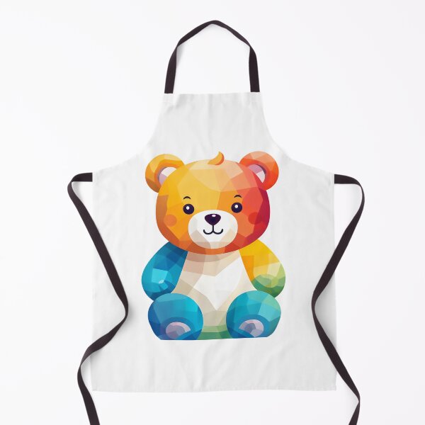Item preview, rainbow bear cute art little bear art no.3 designed and sold by KAMESUN.