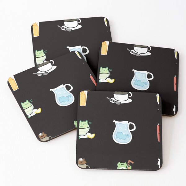Item preview, cat drinks  designed and sold by LucienneHalvor.