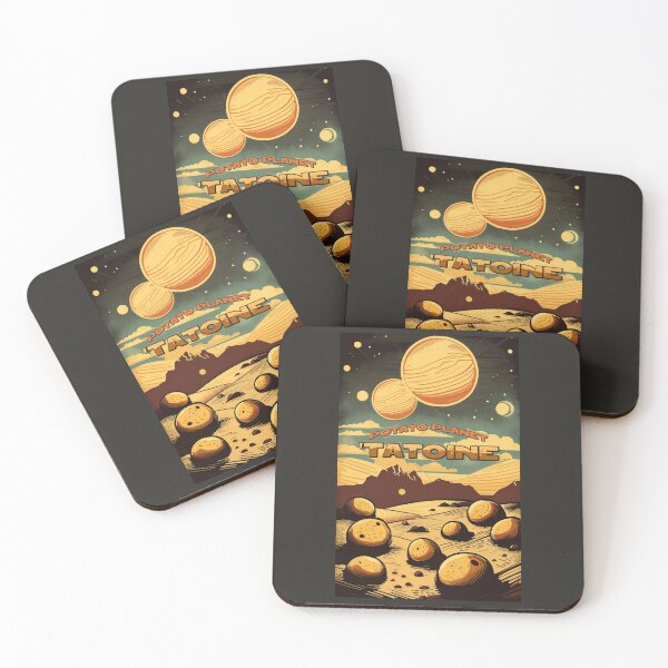 Item preview, 'TATOINE: potato planet (#04) [Create a set!] designed and sold by SolidEarthArt.