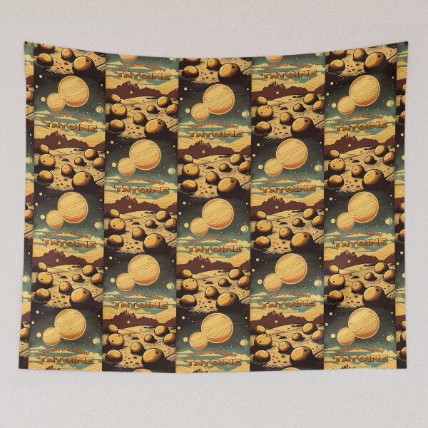Item preview, 'TATOINE: potato planet (#04) [Create a set!] designed and sold by SolidEarthArt.