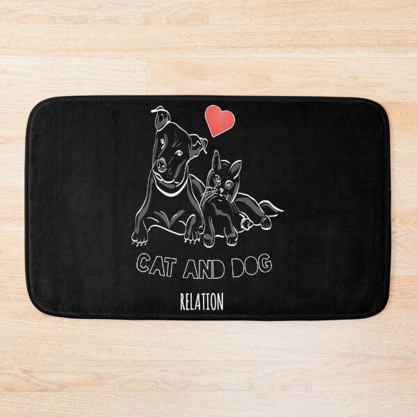Item preview, dog and cat relation gift idea designed and sold by AleneJansse.