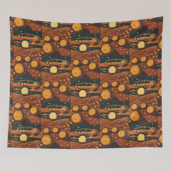Item preview, 'TATOINE: potato planet (#05) [Create a set!] designed and sold by SolidEarthArt.