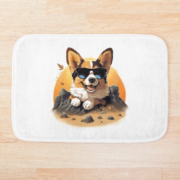Item preview, Corgi Dog With Sunglasses designed and sold by Yannick Steyaert.