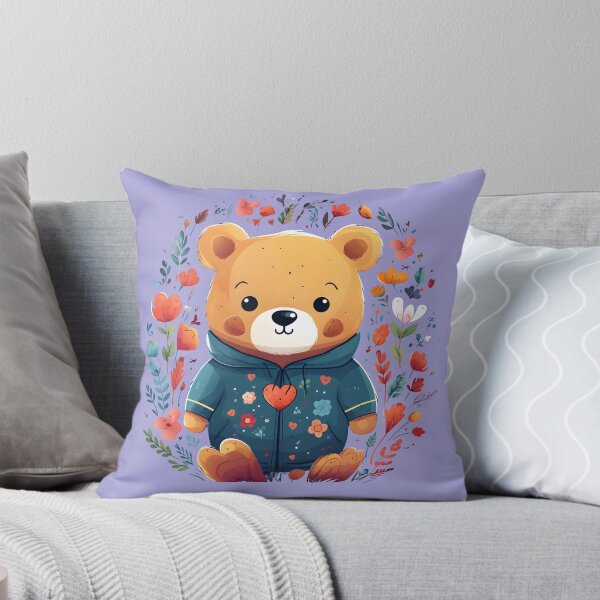 Item preview, Art paintings, little bears, colorful and flower designed and sold by KAMESUN.