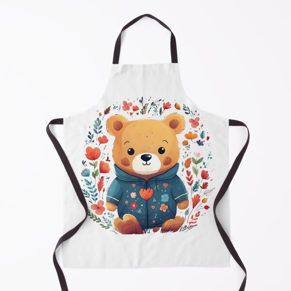 Item preview, Art paintings, little bears, colorful and flower designed and sold by KAMESUN.
