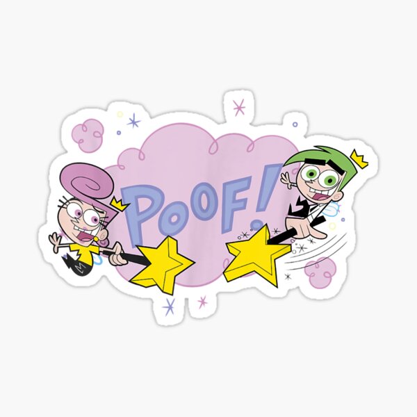 Item preview, Nickelodeon The Fairly OddParents Cosmo And Wanda Poof designed and sold by AleneJansse.