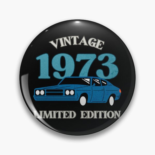 Item preview,  50th Birthday squad vintage 1973 Limited Edition - classic retro car  designed and sold by TNwandesignart.