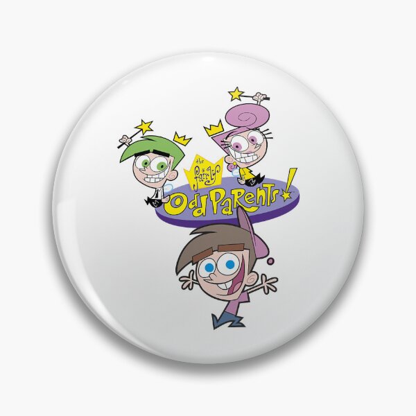 Item preview, The Fairly OddParents Cosmo Wanda And Timmy Title Logo designed and sold by AleneJansse.