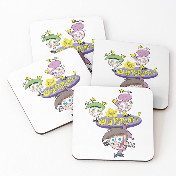 Item preview, The Fairly OddParents Cosmo Wanda And Timmy Title Logo designed and sold by AleneJansse.
