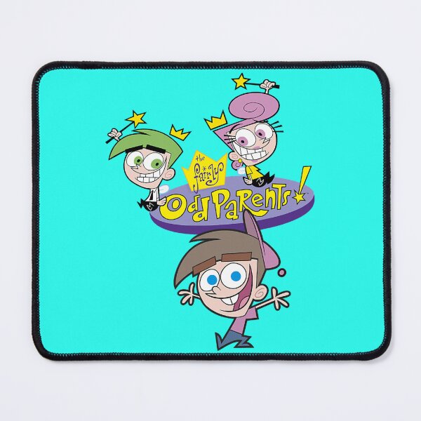 Item preview, The Fairly OddParents Cosmo Wanda And Timmy Title Logo designed and sold by AleneJansse.