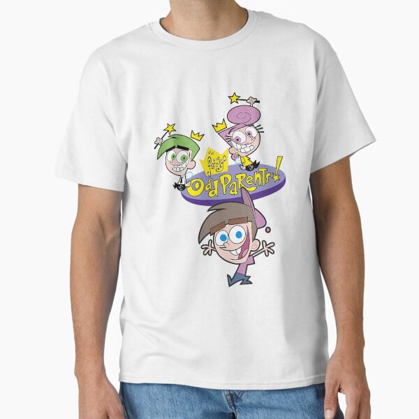 Item preview, The Fairly OddParents Cosmo Wanda And Timmy Title Logo designed and sold by AleneJansse.