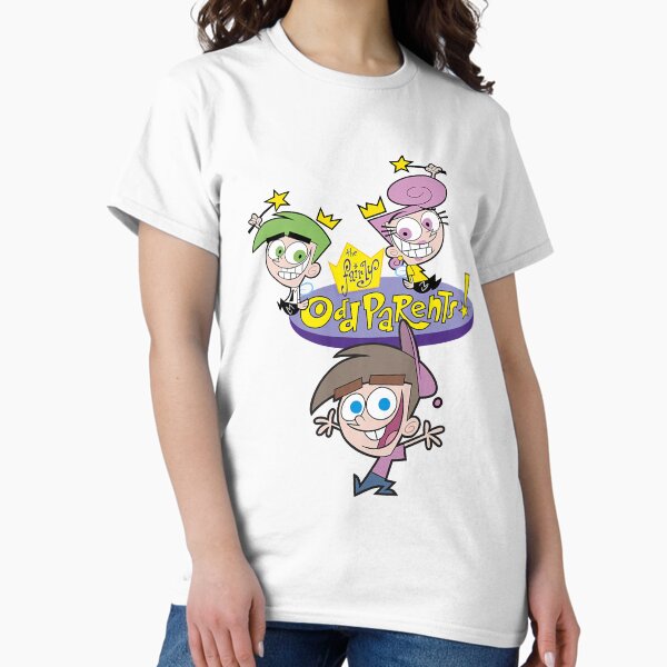 Item preview, The Fairly OddParents Cosmo Wanda And Timmy Title Logo designed and sold by AleneJansse.