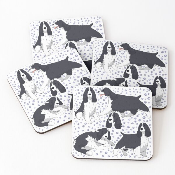 Item preview, Cute english springer spaniel pattern  designed and sold by Yaragold.