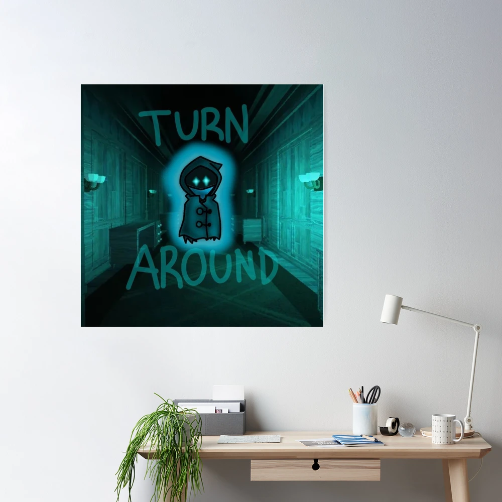 Turnaround - Halt (Version 2) - Roblox Doors - Posters and Art Prints