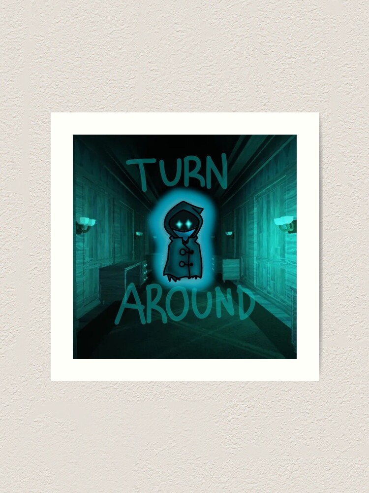 Turnaround - Halt (Version 2) - Roblox Doors - Posters and Art Prints