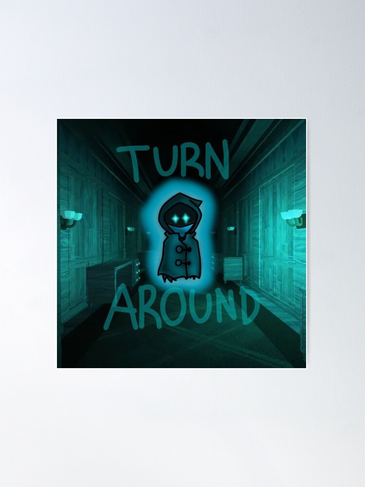 Turnaround - Halt (Version 2) - Roblox Doors - Posters and Art Prints