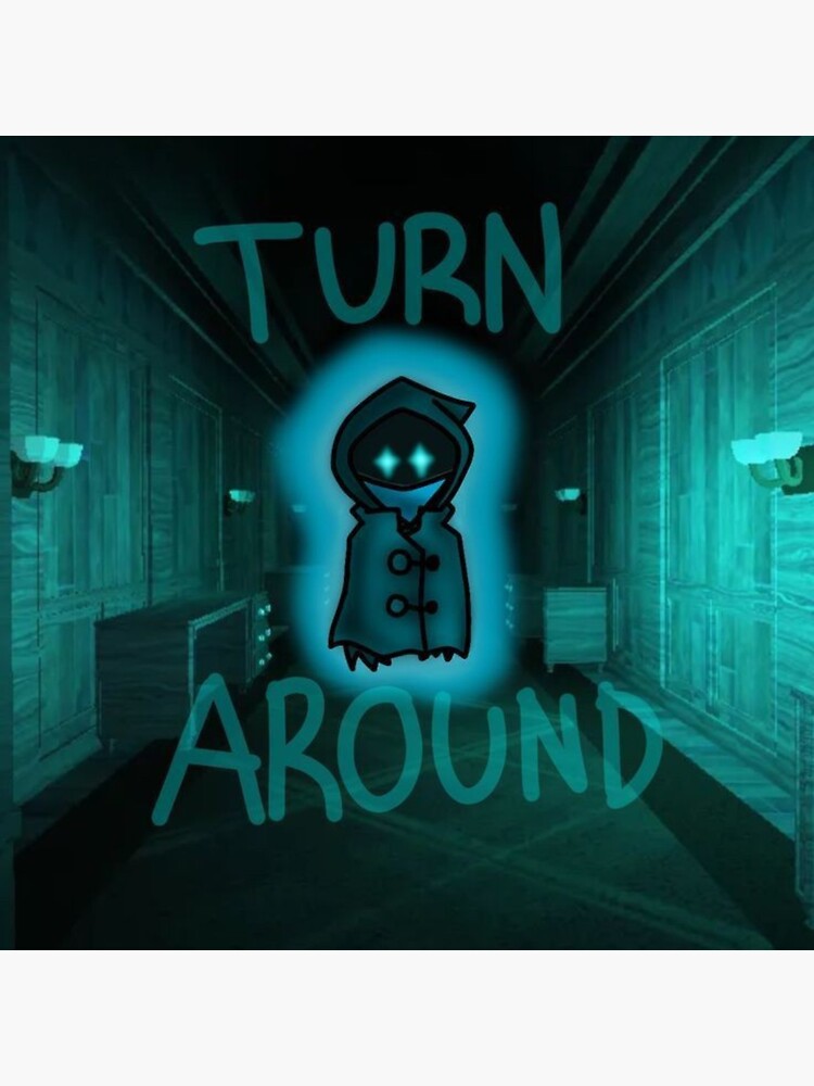 Turnaround - Halt (Version 2) - Roblox Doors - Sticker