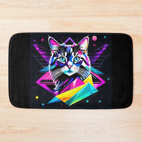 Item preview, Tron style Cat by Urban Nova Design designed and sold by UrbanNova.
