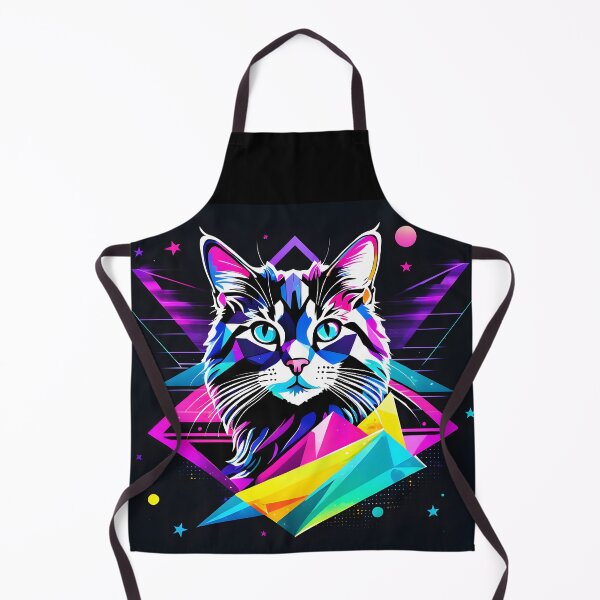 Item preview, Tron style Cat by Urban Nova Design designed and sold by UrbanNova.