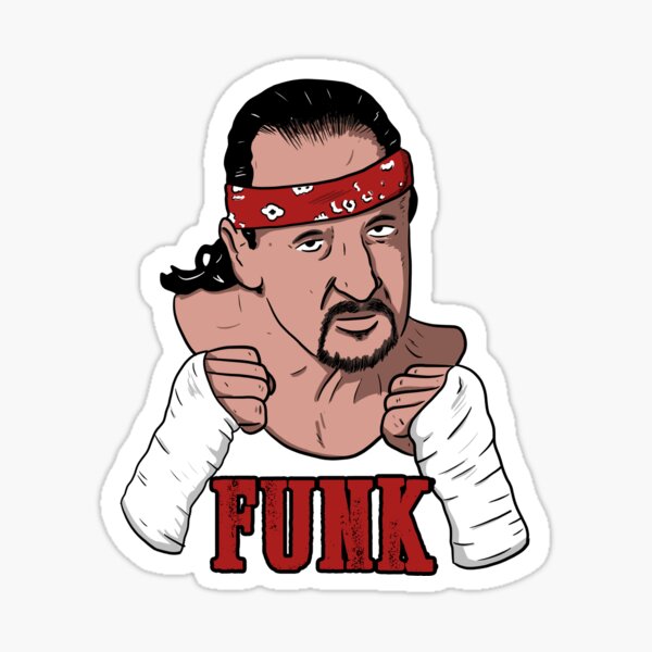 Item preview, Terry Funk designed and sold by blacksnowcomics.