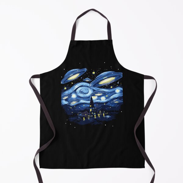 Item preview, Starry Night UFO Alien Gifts Men Women Kids Funny Alien designed and sold by KsuAnn.