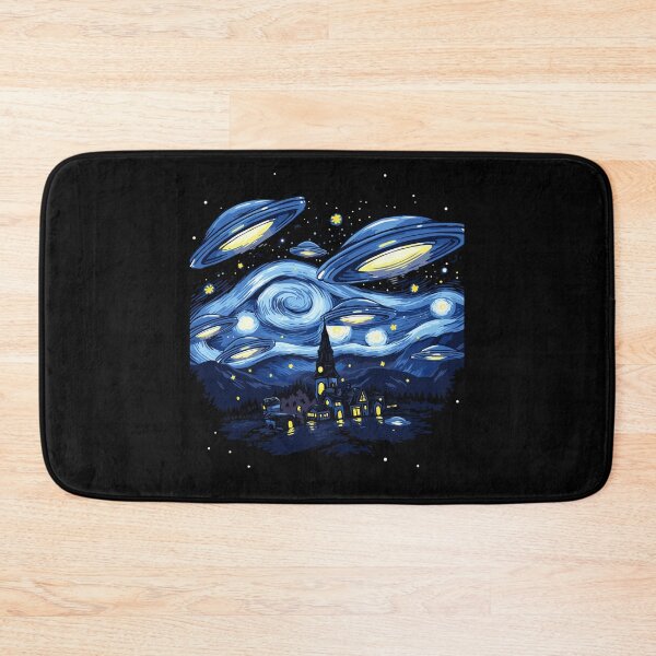 Item preview, Starry Night UFO Alien Gifts Men Women Kids Funny Alien designed and sold by KsuAnn.