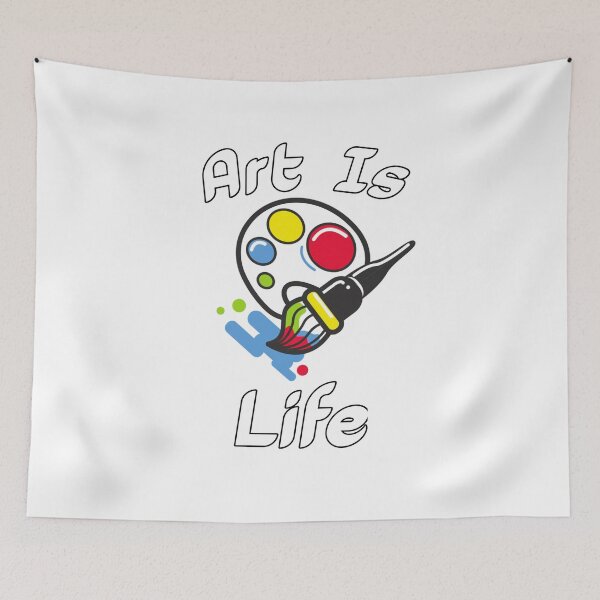 Item preview, Art Is Life | I Love Art | Art Quotes | Make Art Not War | Art Life | Artist Quotes | Artist Lover | Artist designed and sold by ZingZone.