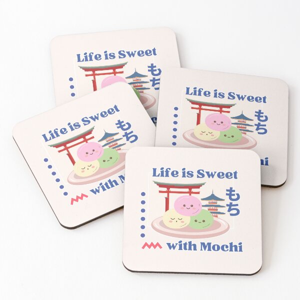 Item preview, Life is Sweet with Mochi | Cute Japanese Mochi designed and sold by Kimochi-Shop.