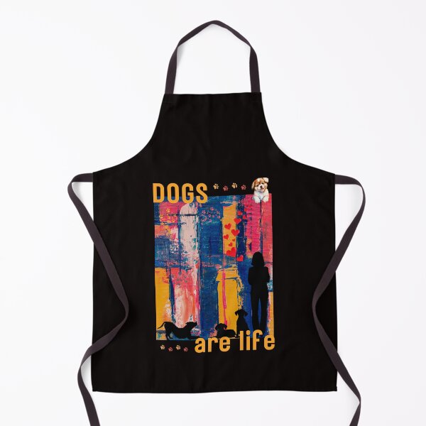 Item preview, Dogs Are Life - Dog Slogan designed and sold by Wolfheartart.