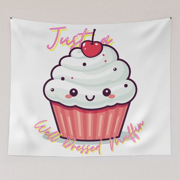 Item preview, Just a Well Dress Muffin designed and sold by Zeng-Graphics.