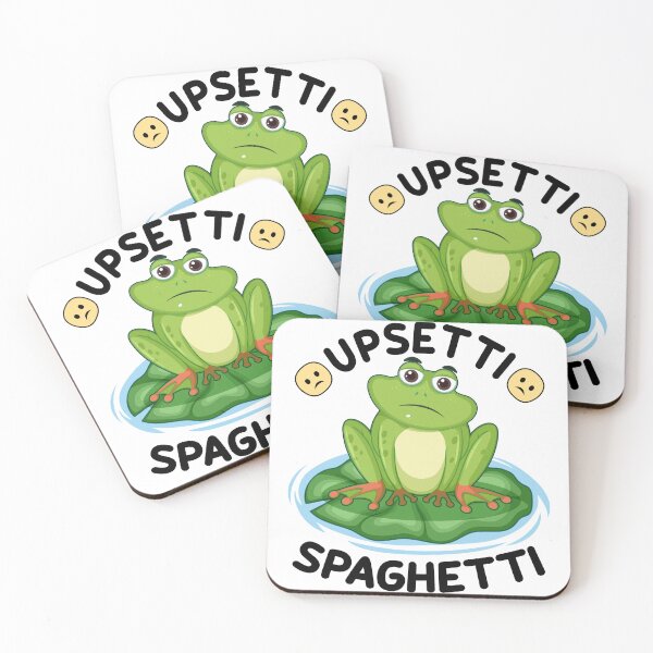 Item preview, Frog Upset Spaghetti designed and sold by ViperFishArts.