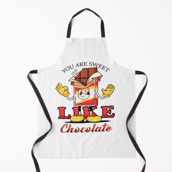 Item preview, You are sweet like chocolate, cute cartoon mascot chocolate bar designed and sold by Kevyn Adha.