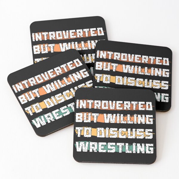 Artikelvorschau, Introvertiert, aber bereit, über Wrestling zu diskutieren entworfen und verkauft von ShirtTeeStorm.