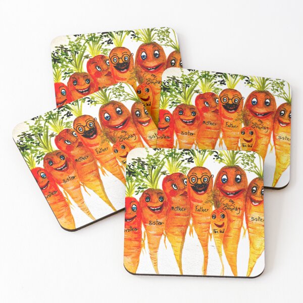 Item preview, Carrots family  designed and sold by Roya  Pourali.