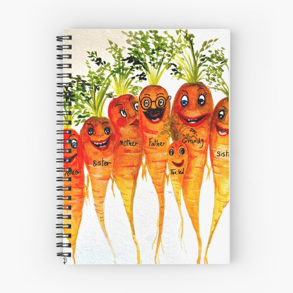 Item preview, Carrots family  designed and sold by Roya  Pourali.