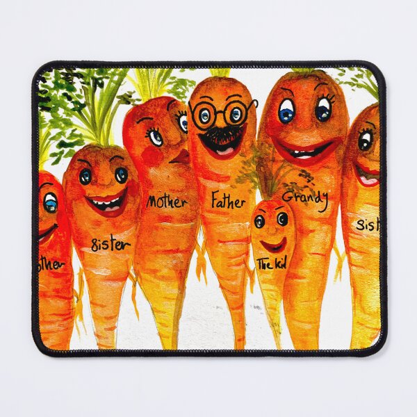 Item preview, Carrots family  designed and sold by Roya  Pourali.