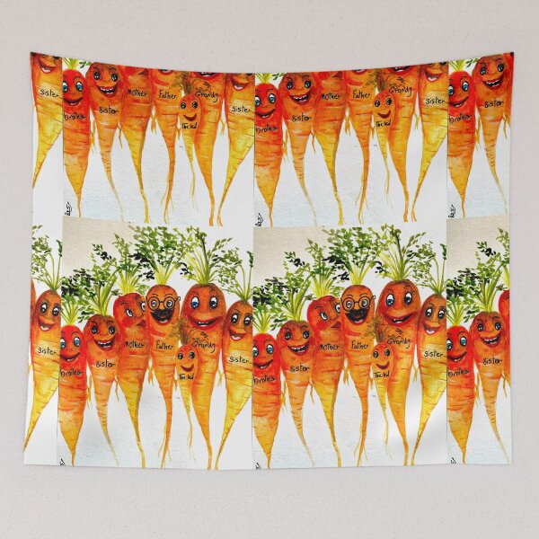 Item preview, Carrots family  designed and sold by Roya  Pourali.