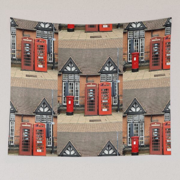 Item preview, Red telephone booths and mail box designed and sold by veraD58.