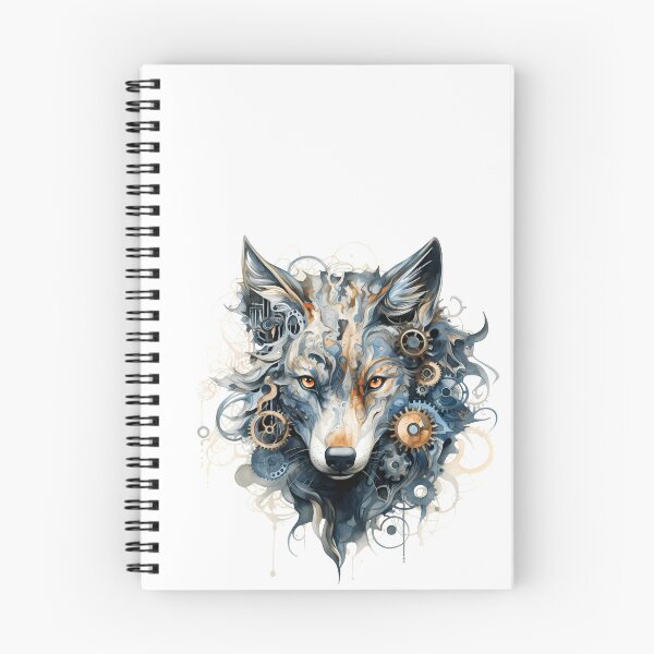 Item preview, Steampunk Wolf made of Clockwork Gears designed and sold by SchorlCraft.