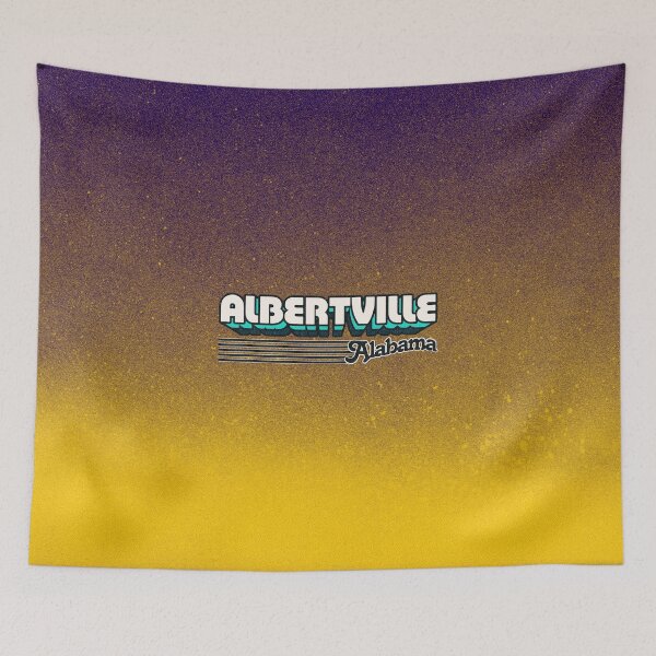 Item preview, Albertville, Alabama | Retro Stripes designed and sold by retroready.