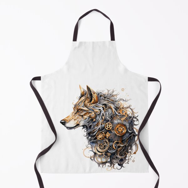 Item preview, Steampunk Wolf made of Clockwork Gears designed and sold by SchorlCraft.