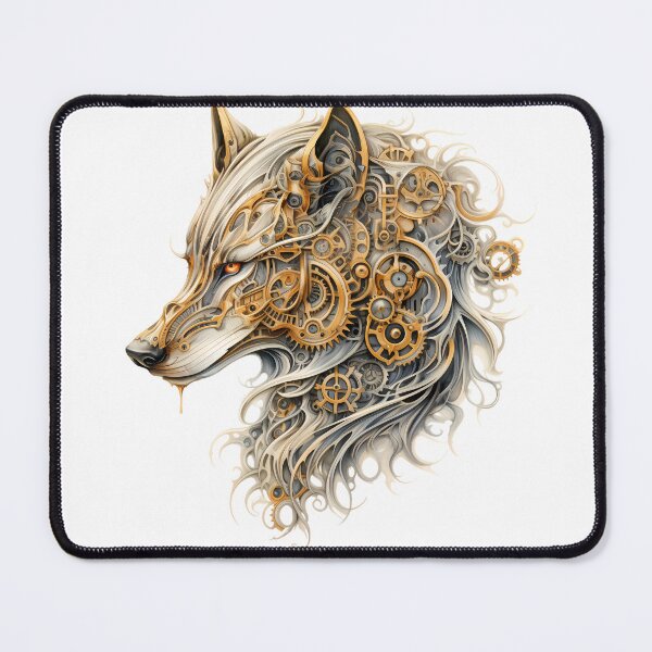 Item preview, Copy of Steampunk Wolf made of Clockwork Gears designed and sold by SchorlCraft.