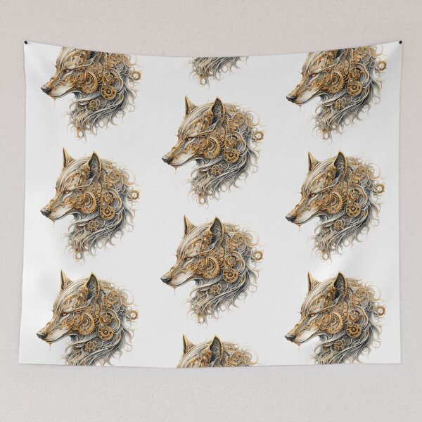 Item preview, Copy of Steampunk Wolf made of Clockwork Gears designed and sold by SchorlCraft.