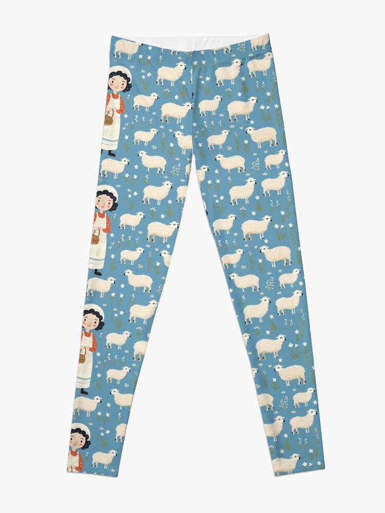 Notable Nursery Rhymes: Mary had a Little Lamb Leggings for Sale by  Christfield