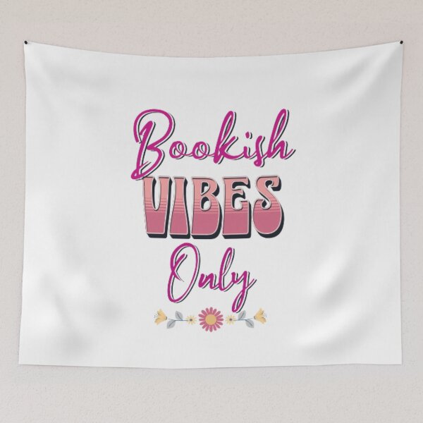Item preview, Bookish Vibes Only for Book lovers, Book addicts designed and sold by OlivedesignsIN.